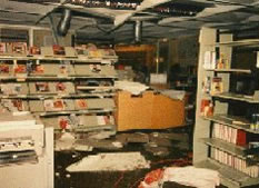 Library branch collection after tornado