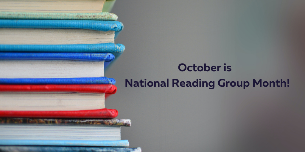 October is National Reading Group Month